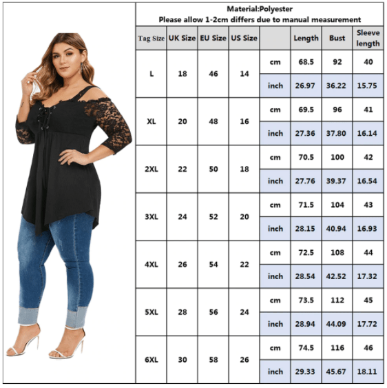 Full Length Vintage Lace Blouse | For Bold Girls™ - Women's Plus Size ...