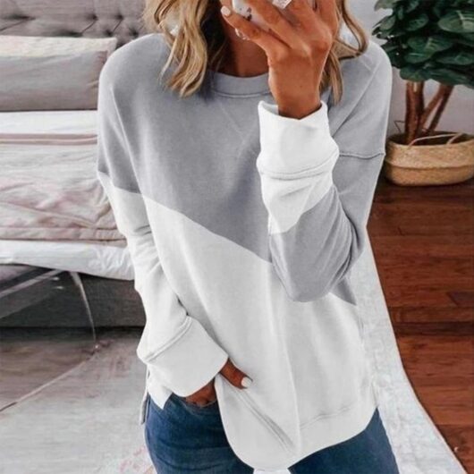 Patchwork Oversized Aesthetic Top