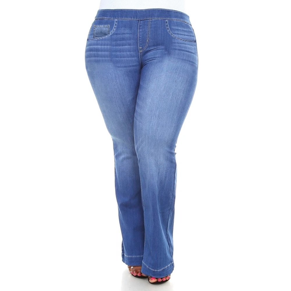 plus size bell bottom jeans