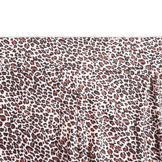 Leopard Print Plus Size Capri Leggings
