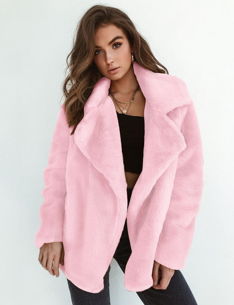 Women's Plush Winter Coat | For Bold Girls™ - Women's Plus Size Clothing